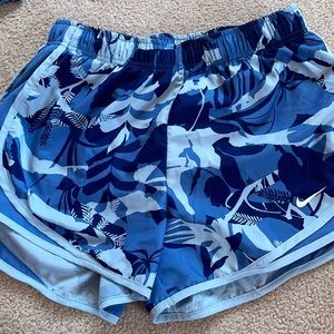 Blue Nike Running Shorts